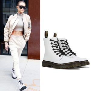 Dr. Martens Luana Combat Boot White